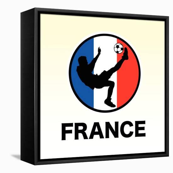 France Soccer-null-Framed Stretched Canvas