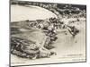 France - St Servan-Sur-Mer - Aerial View of the Town Taken from an Aeroplane-null-Mounted Photographic Print