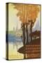 France - State Railway Promo for Normandy, Brittany, and Isle of Jersey, c.1920-Lantern Press-Stretched Canvas