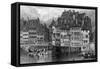 France Strasbourg-Birket Foster-Framed Stretched Canvas