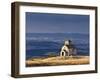 France, Tarn, Dourgne; the Tiny Chapelle De St Ferreol on a Crest Above the Village of Dourgne-Katie Garrod-Framed Photographic Print