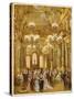 France, the Foyer of the Paris Opera in 1875-null-Stretched Canvas