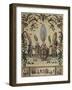 France, the Triumph of Ridicule from an Almanac by Basset, 1773-Paul André Basset-Framed Giclee Print