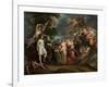 France Triumphant Encouraging the Sciences and the Arts During the War, 1794-Charles Meynier-Framed Giclee Print