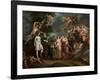 France Triumphant Encouraging the Sciences and the Arts During the War, 1794-Charles Meynier-Framed Giclee Print