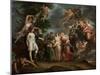 France Triumphant Encouraging the Sciences and the Arts During the War, 1794-Charles Meynier-Mounted Giclee Print