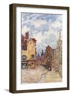 France, Troyes 1907-Herbert Marshall-Framed Art Print