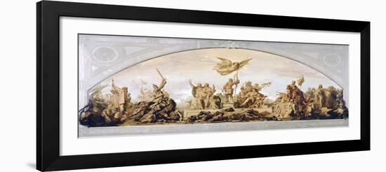 France under the Capetiens, Valois and the Bourbons, 1856-Henri Lehmann-Framed Giclee Print