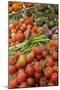 France, Vaucluse, Lourmarin. Vegetables at the Lourmarin Friday Market-Kevin Oke-Mounted Photographic Print