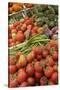 France, Vaucluse, Lourmarin. Vegetables at the Lourmarin Friday Market-Kevin Oke-Stretched Canvas