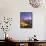 France, Vaucluse, Provence, Gordes at Dusk-Shaun Egan-Framed Stretched Canvas displayed on a wall