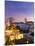 France, Vaucluse, Provence, Gordes at Dusk-Shaun Egan-Mounted Photographic Print