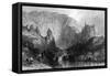 France Vaucluse-Thomas Allom-Framed Stretched Canvas