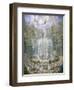 France, Versailles, Fountain in Gardens-Jean Antoine Simeon Fort-Framed Giclee Print