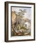 France, Versailles, from Views and Plans of the Petit Trianon at Versailles-Claudio Linati-Framed Giclee Print