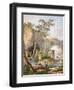 France, Versailles, from Views and Plans of the Petit Trianon at Versailles-Claudio Linati-Framed Giclee Print