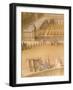 France, Versailles, View of Orangerie and Castle-null-Framed Giclee Print