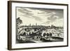 France, View of Montpellier, German, 1660-null-Framed Giclee Print