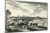 France, View of Montpellier, German, 1660-null-Mounted Giclee Print