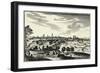 France, View of Montpellier, German, 1660-null-Framed Giclee Print