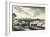 France, View of Montpellier, German, 1660-null-Framed Giclee Print