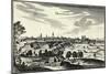 France, View of Montpellier, German, 1660-null-Mounted Giclee Print