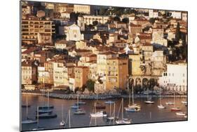 France, Villefranche-Sur-Mer, Cote D'Azur, Town and Harbor-David Barnes-Mounted Photographic Print