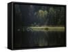 France, Vosges Mountains, Lac Du Lispach in Autumn-Andreas Keil-Framed Stretched Canvas