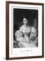 Frances Anne Kemble-Alonzo Chappel-Framed Art Print