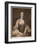 'Frances Arnold', 1738-1740-William Hogarth-Framed Giclee Print