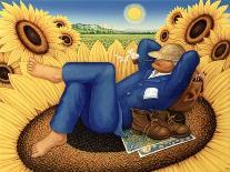 Van Gogh's Sunflowers, 1998-Frances Broomfield-Giclee Print