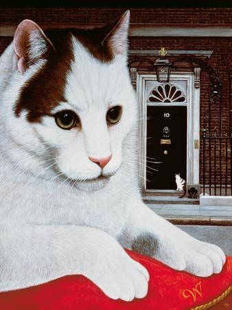 Wilberforce, the Number 10 Cat, 1987