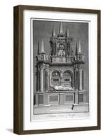 Frances, Countess of Hertford's Tomb, Westminster Abbey, London, C1750-James Cole-Framed Giclee Print