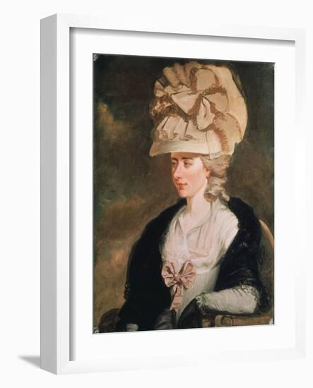 Frances D'Arblay-Edward Francis Burney-Framed Giclee Print