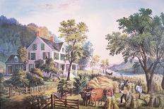 American Farm Scenes, Pub. by Currier and Ives, New York-Frances Flora Bond Palmer-Giclee Print
