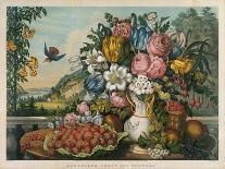 Landscape, Fruit and Flowers, 1862-Frances Flora Bond Palmer-Giclee Print