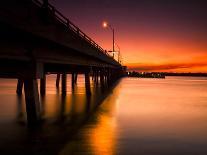 Sunset at Stuart Marina, Florida-Frances Gallogly-Photographic Print