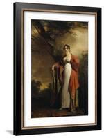 Frances Harriet Wynne, Mrs Hamilton of Kames, before June 1811-Sir Henry Raeburn-Framed Giclee Print