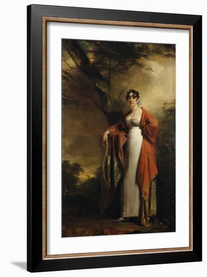 Frances Harriet Wynne, Mrs Hamilton of Kames, before June 1811-Sir Henry Raeburn-Framed Giclee Print