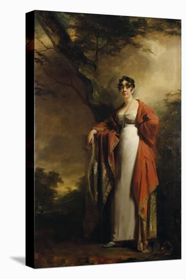Frances Harriet Wynne, Mrs Hamilton of Kames, before June 1811-Sir Henry Raeburn-Stretched Canvas