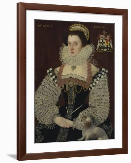 Frances, Lady Brydges, 1579-John, the Younger Bettes-Framed Giclee Print