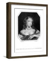 Frances Lady Whitmore 2-Peter Lely-Framed Art Print