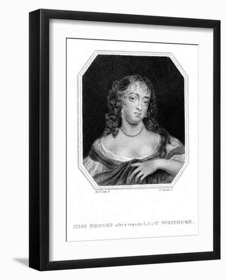 Frances Lady Whitmore 2-Peter Lely-Framed Art Print