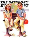 "New Woolies," Saturday Evening Post Cover, February 27, 1937-Frances Tipton Hunter-Giclee Print