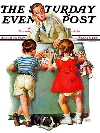 "Penny Candy," Saturday Evening Post Cover, August 19, 1939