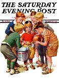 "Report Card," Saturday Evening Post Cover, March 25, 1939-Frances Tipton Hunter-Giclee Print