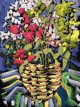 Daffodils with Jug-Frances Treanor-Giclee Print