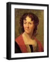 Frances Wright, 1824-Henry Inman-Framed Giclee Print