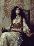 Young Woman Relaxing, 1894-Francesc Masriera-Giclee Print