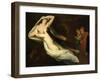 Francesca and Paolo, 1854-Ary Scheffer-Framed Giclee Print